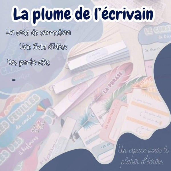 La plume de l'écrivain (coin écriture)