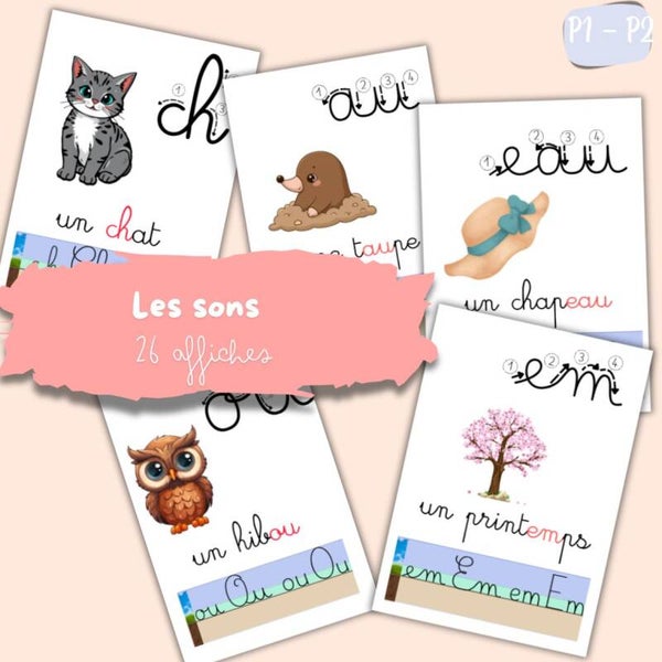 Les sons (26 affiches)