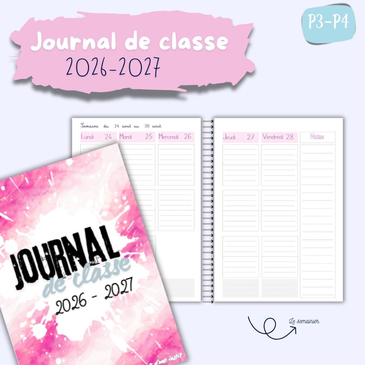 Journal de classe (P3-P4)