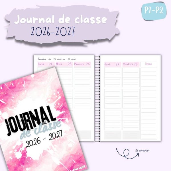 Journal de classe (P1-P2)