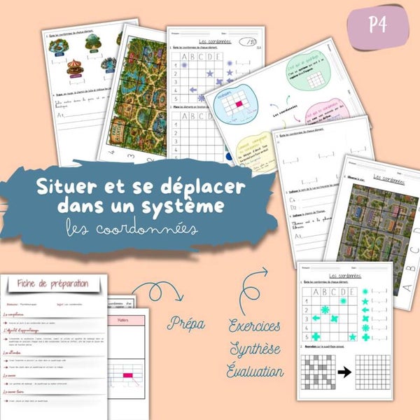 Les coordonnées P4