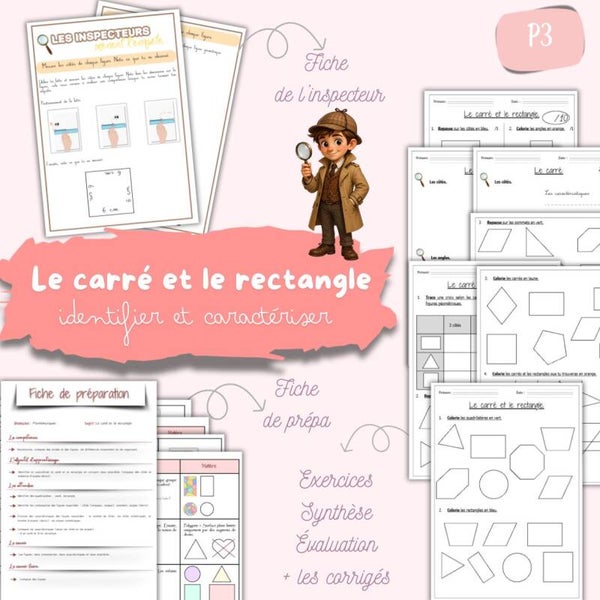 Carré et rectangle