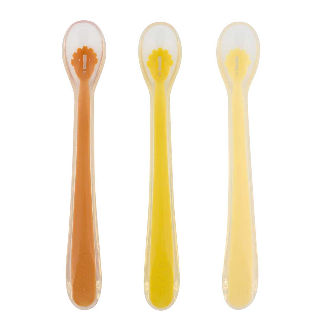 Cuillères d'alimentation pour bébé​ 3-pack - Mr. Lion