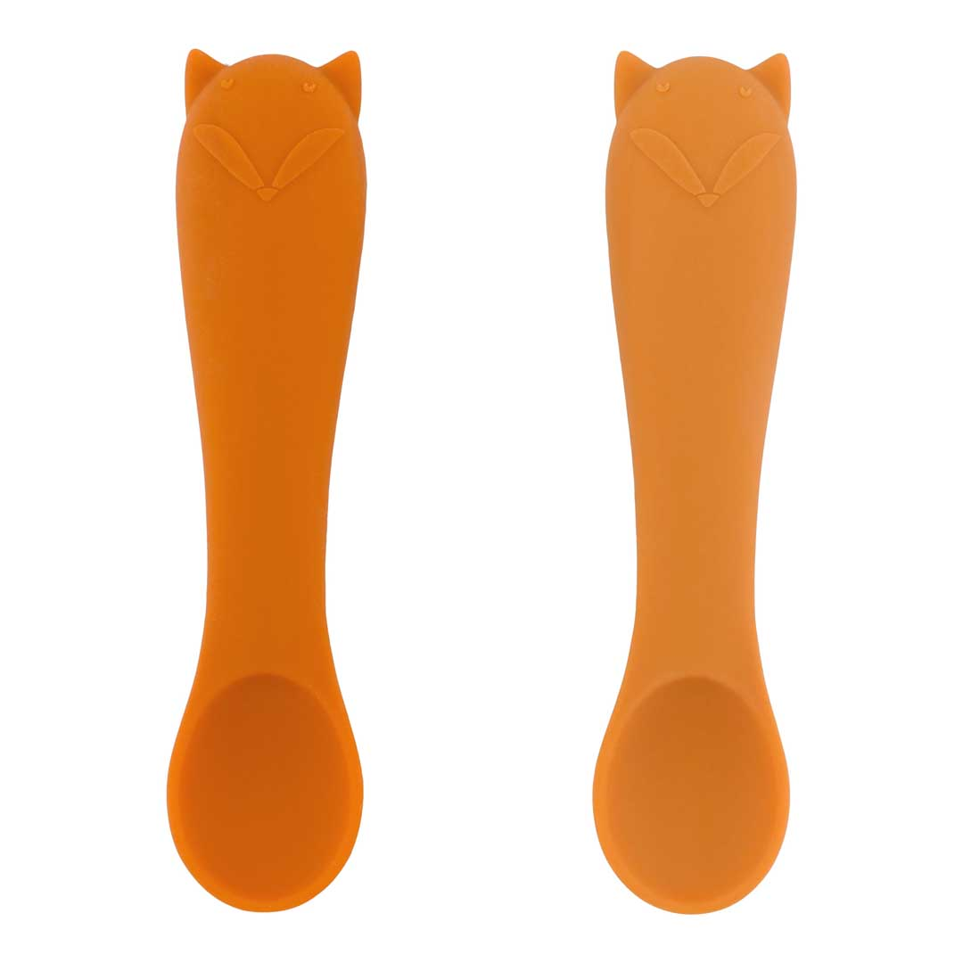Premières cuillères pour bébé 2-pack - Mr. Fox