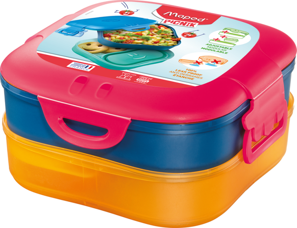 Lunch box enfant 3 en 1
