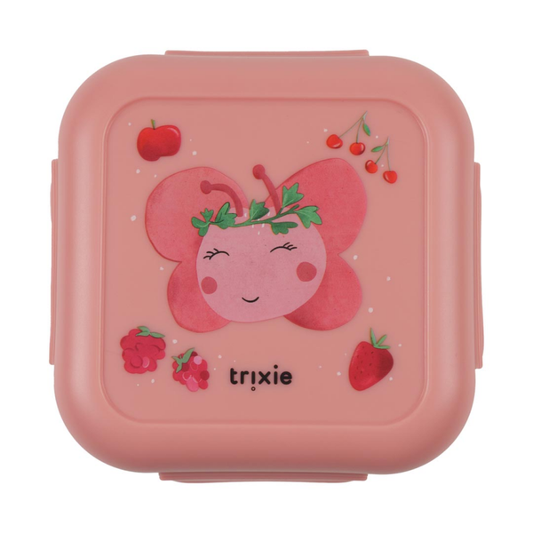 Boîte à goûter avec clips - Fée des fruits Mme Papillon