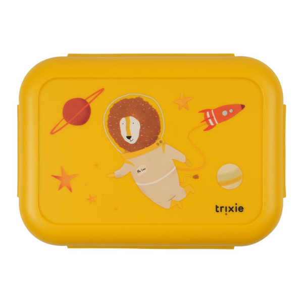 Boîte à lunch avec clips - Monsieur Lion l'astronaute