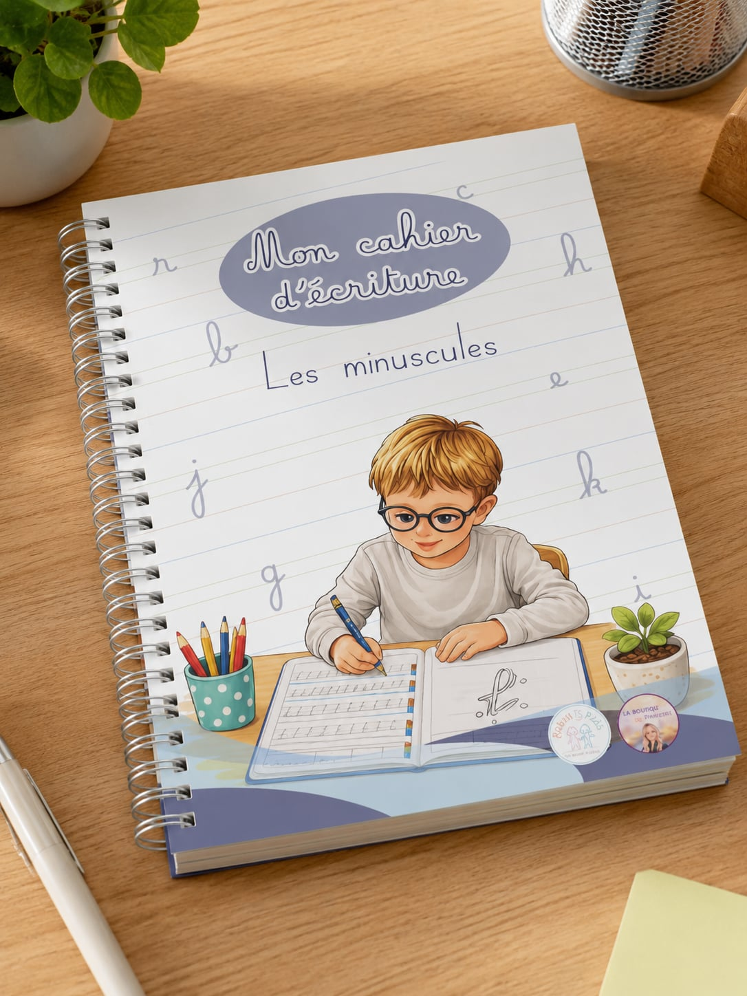 Mon cahier d'écriture (les minuscules) NON PLASTIFIÉ