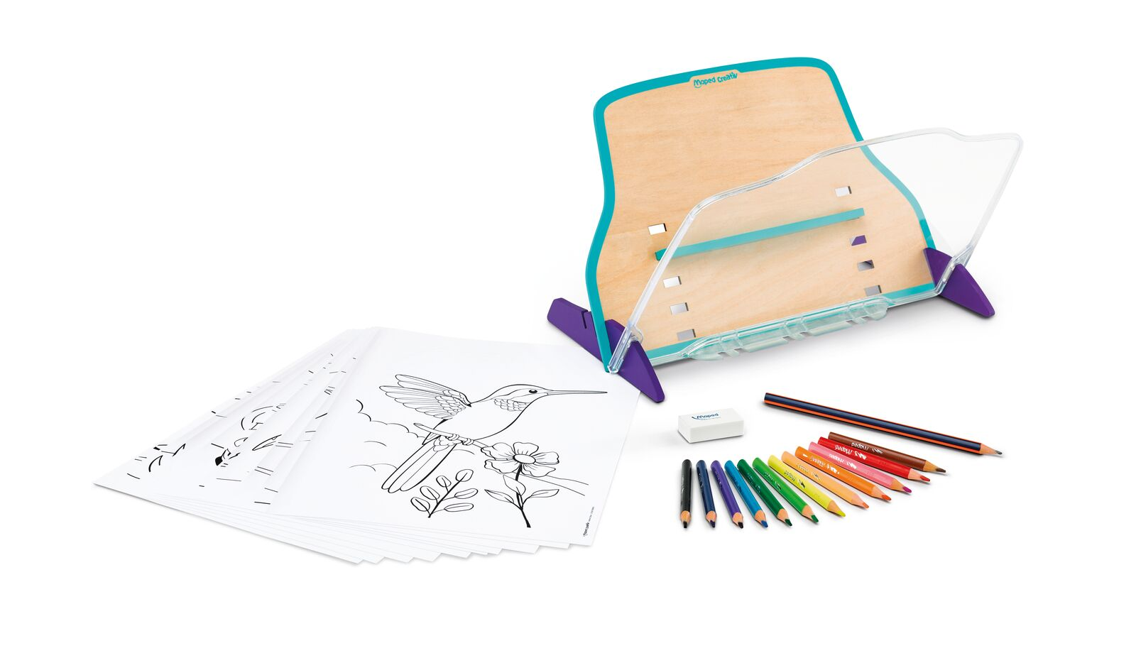 Kit créatif de dessin pour enfant Repro'Studio - Dessin par réflexion