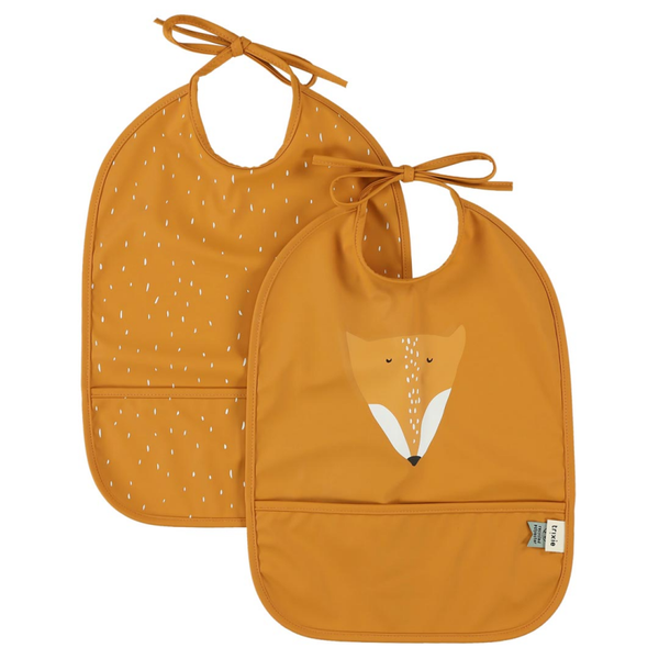 Lot de 2 bavoirs imperméables - Mr. Fox