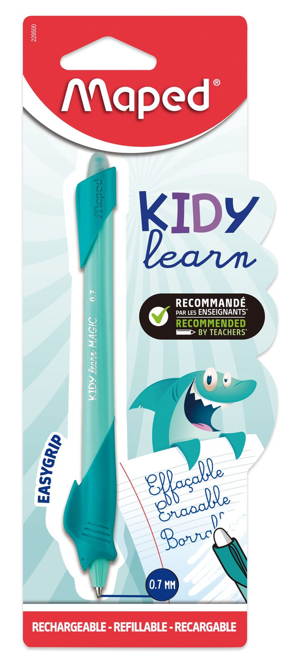 Stylo effaçable rechargeable Kidy Learn Magic