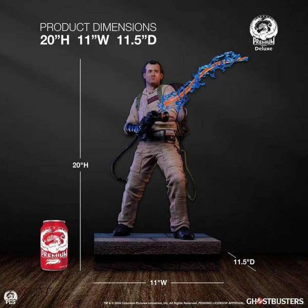 Sideshow x PCS 20-inch Ghostbusters Peter Venkman Deluxe Edition