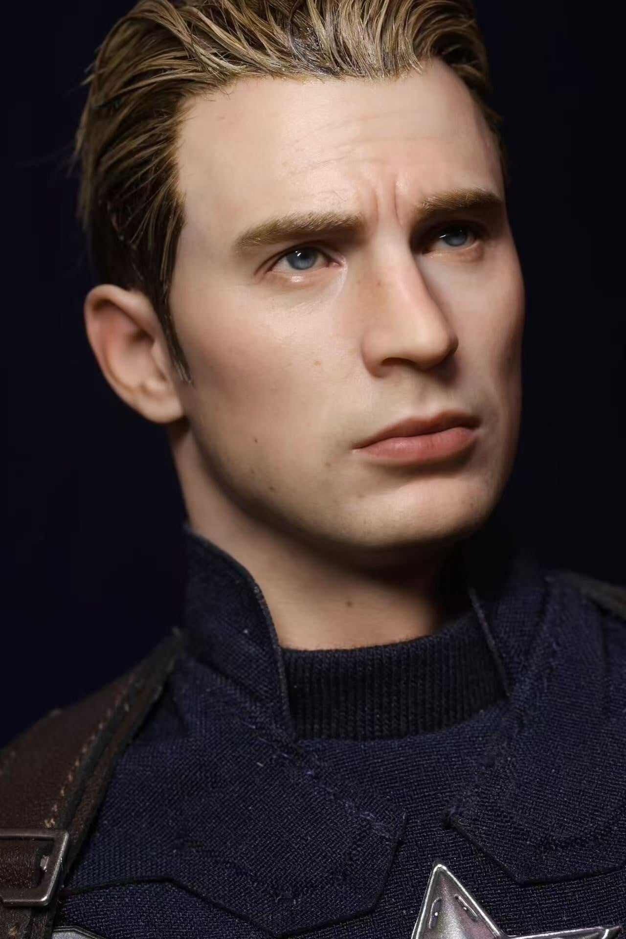 1/6 CAPTAIN AMERICA HS BY MICHAEL NZ BALD VERSION UNPAINTED