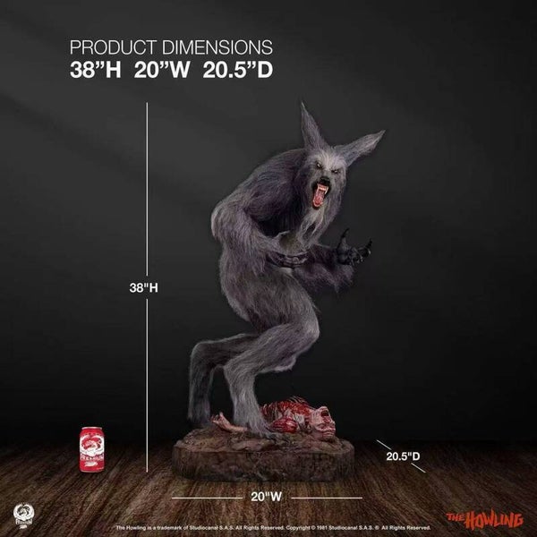 Sideshow x PCS 1/3 1981 Movie THE HOWLING WerewolF