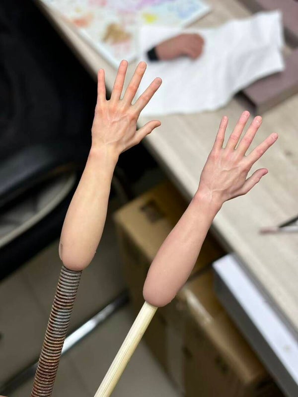 C-ART 1/6 SILICONE ARTICULATED PAINTED ARM MASS PRODUCED VERSION