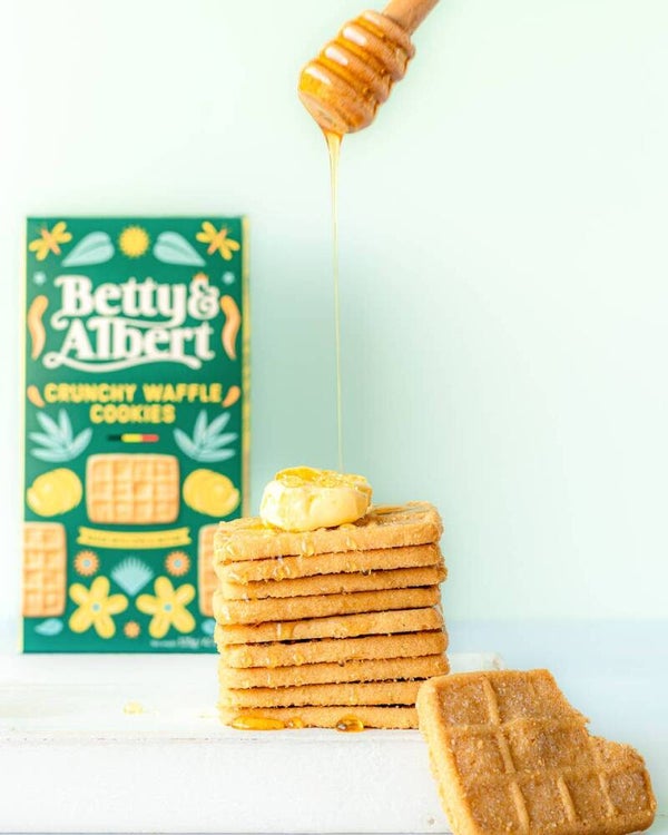 Biscuits gaufrés croquants belges