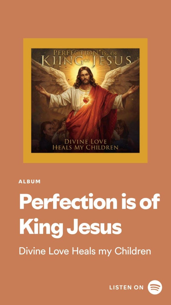 Divine Love heals his children albums kids & adults