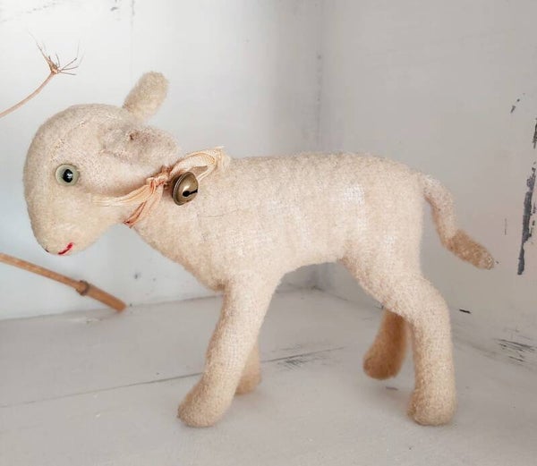 Steiff lammetje oud