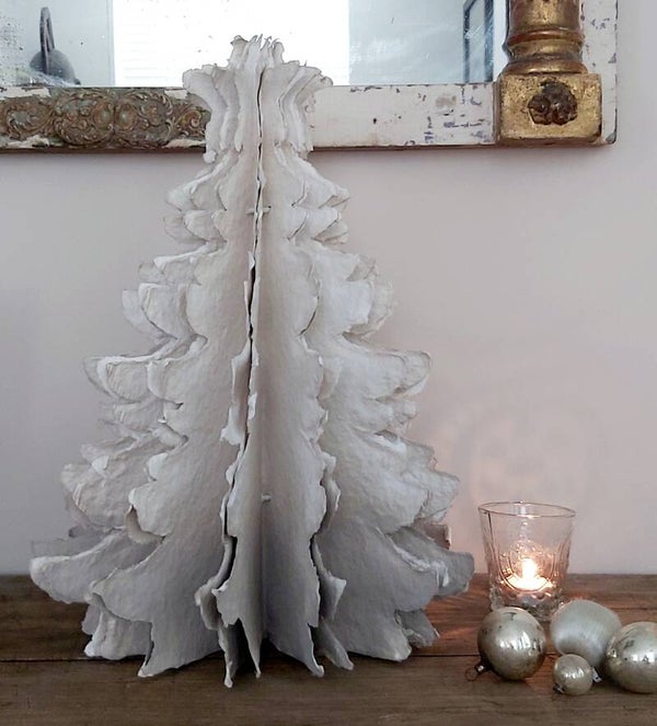 Kerstboom grijzig
