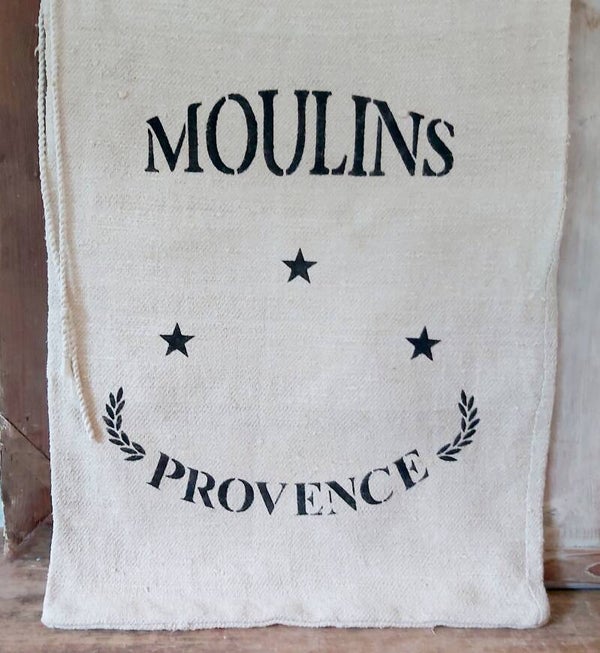 Graanzak met tekst S