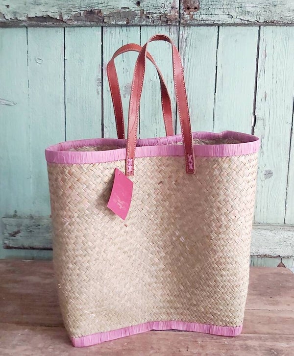Shopper roze rand