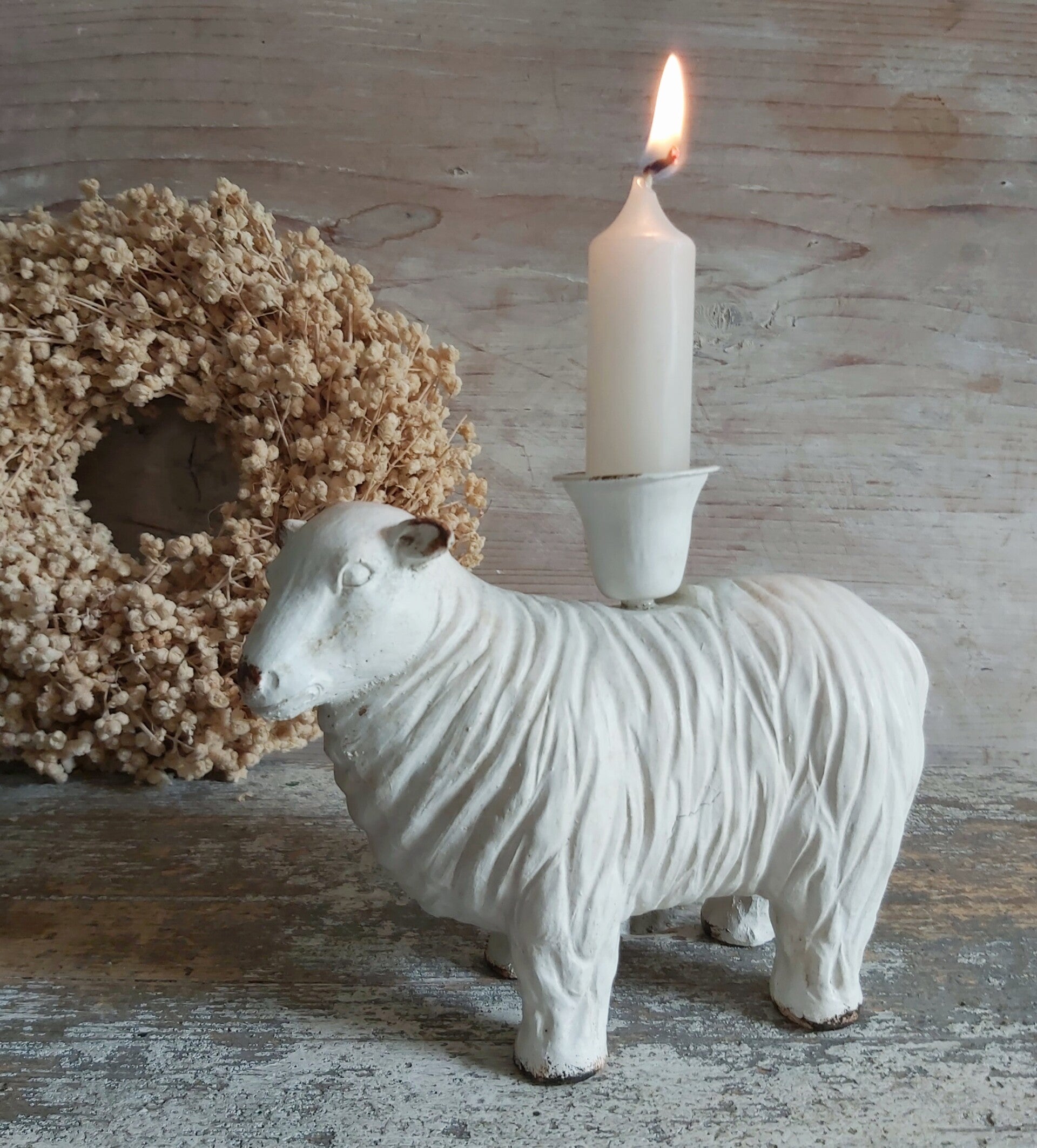 Schaap kandelaar