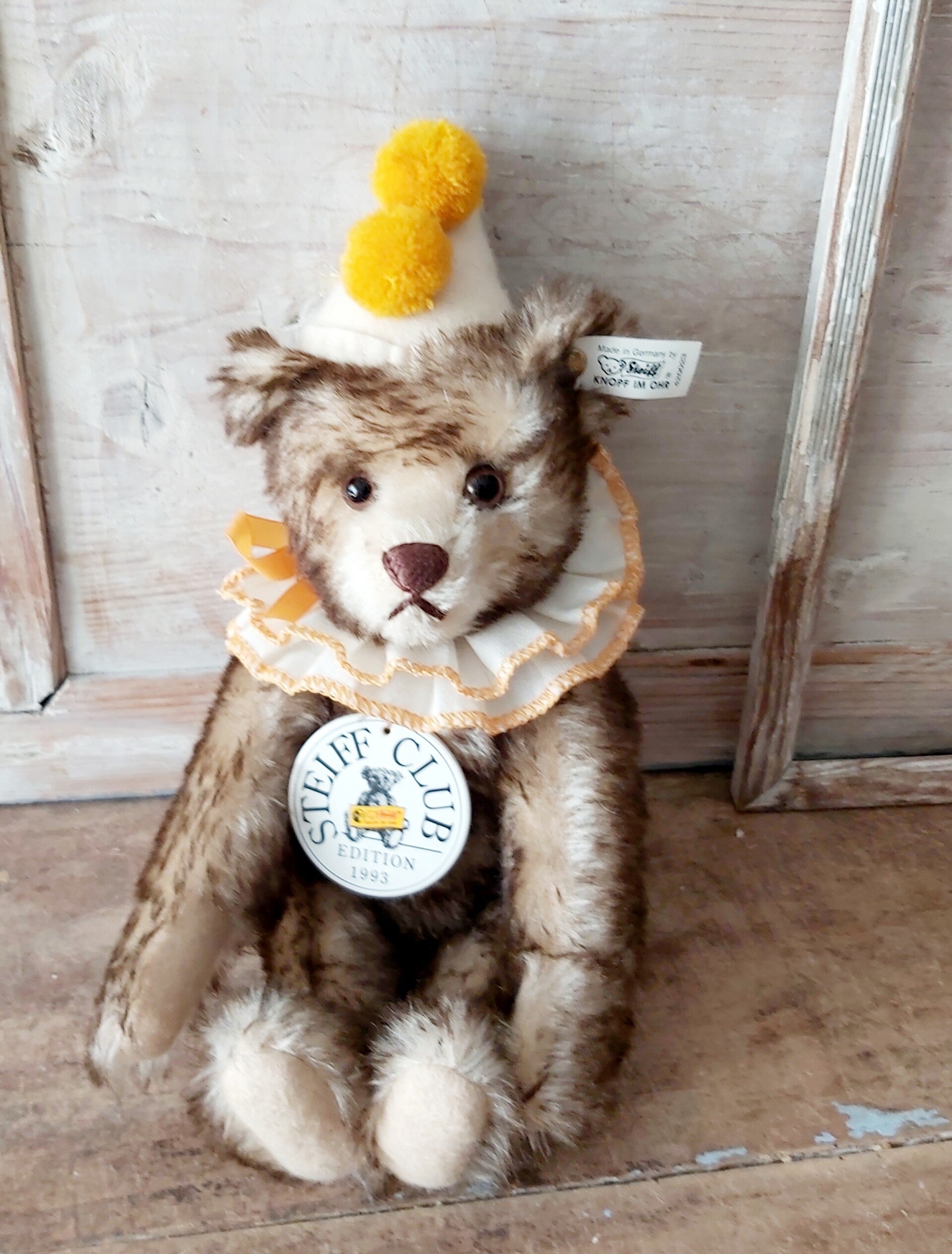 Steiff beer Clown