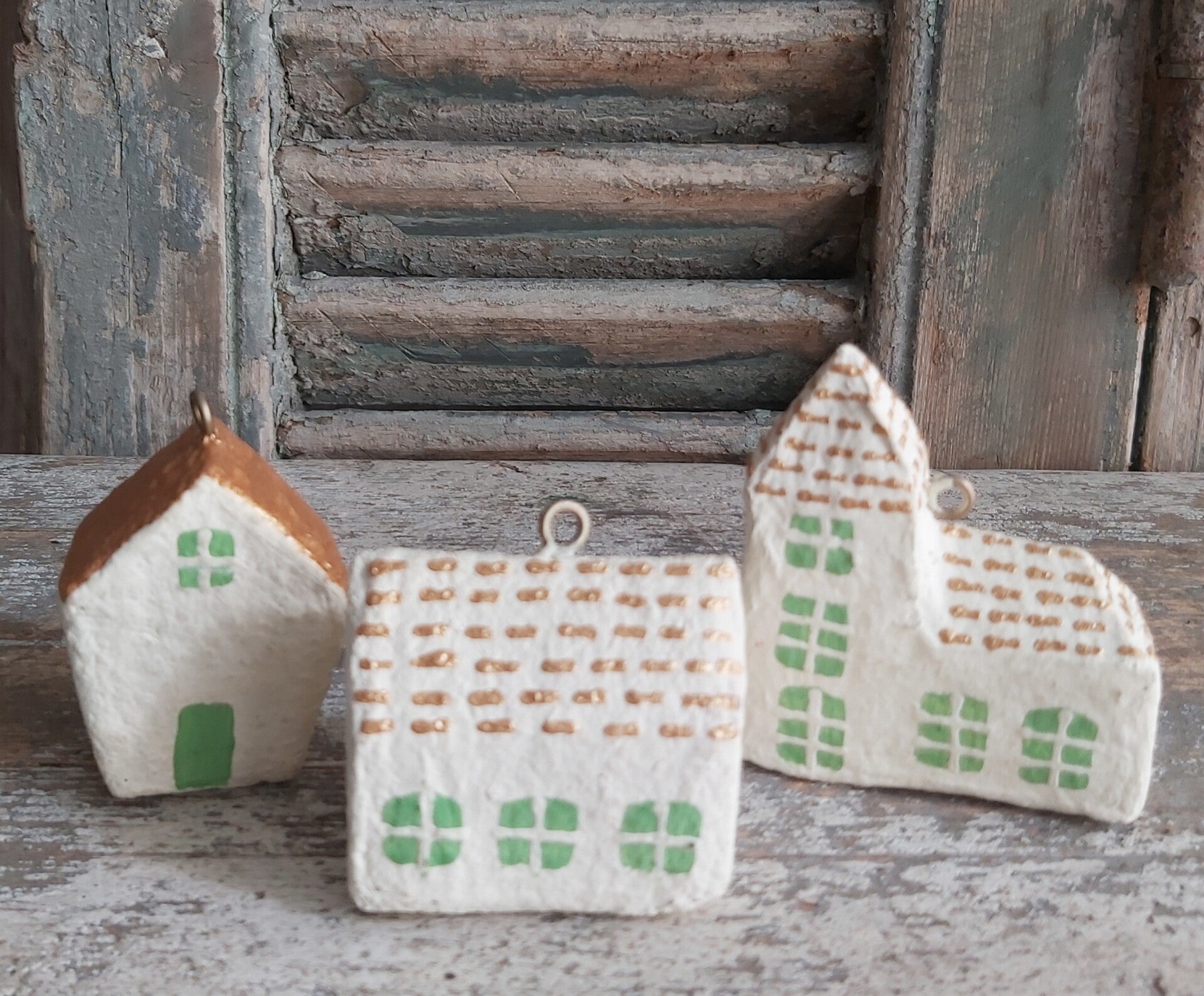 Huisjes groen