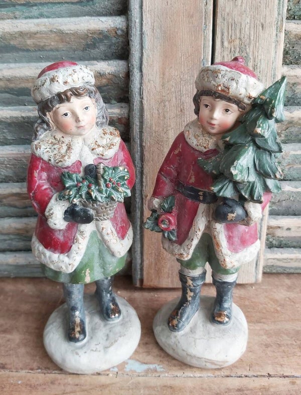 Kerst jongen & meisje