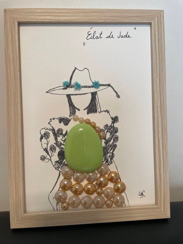 LMS 004 - Éclat de Jade. Cadeau original et unique à offrir