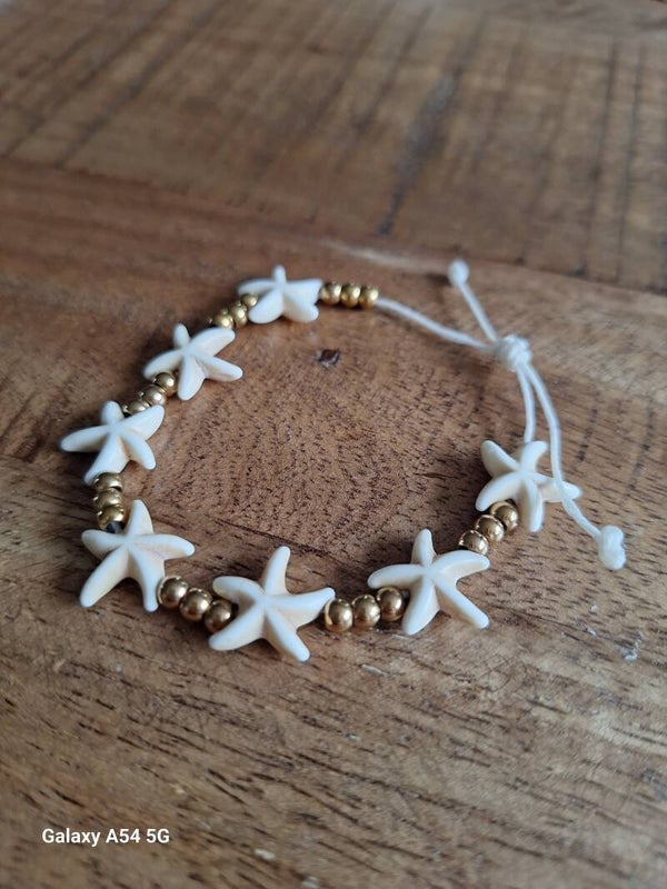 Zeesterren armbandje