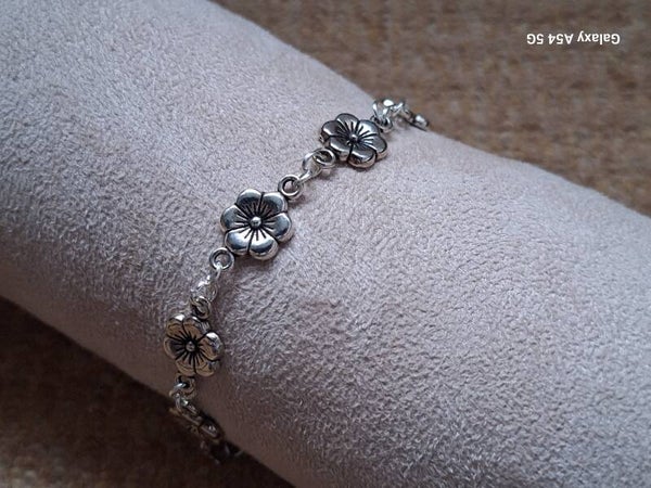 Bloemen armband