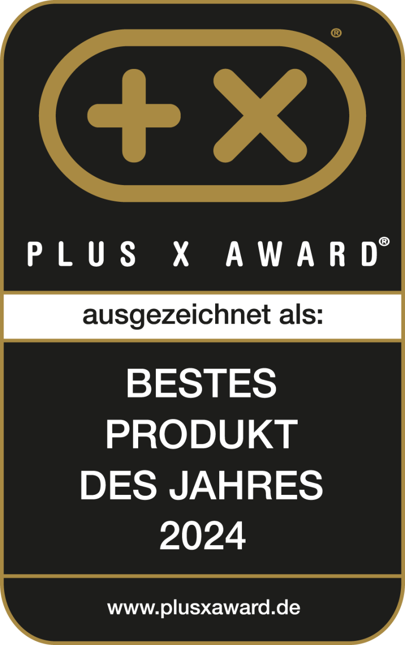 PLUS X AWARD - Bestes Produkt des Jahres 2024