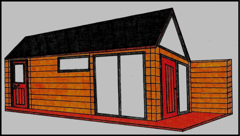 Geïsoleerde gastenwoning