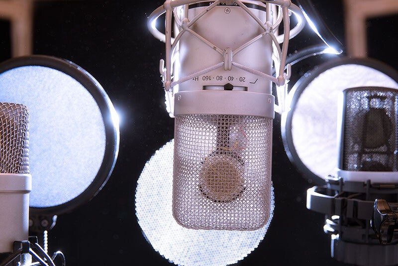 Willkommen im Schlagertonstudio, Neumann Studio Microfon