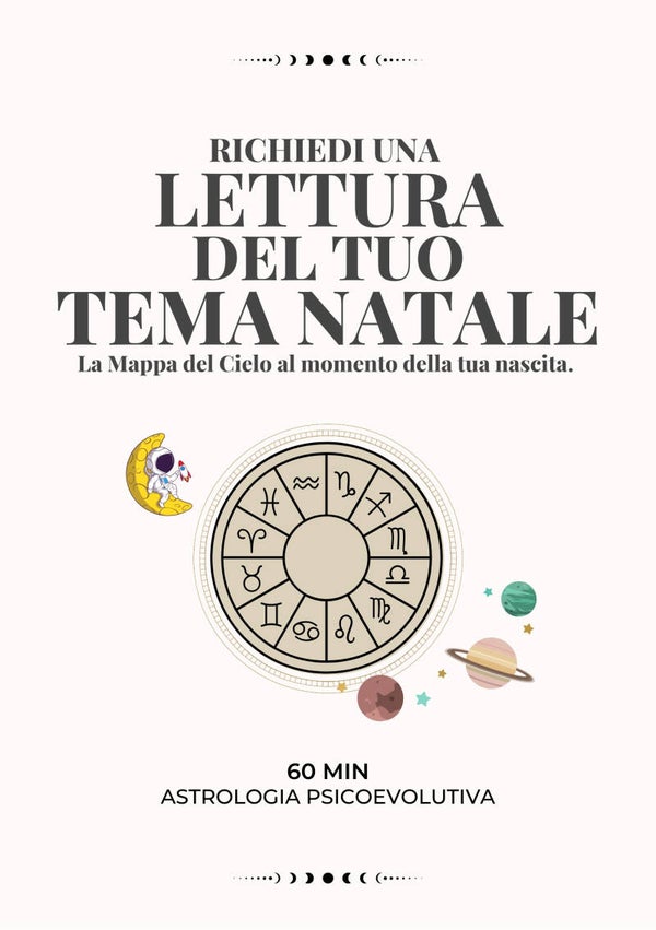 🪐 Lettura del Tema Natale - 60 min