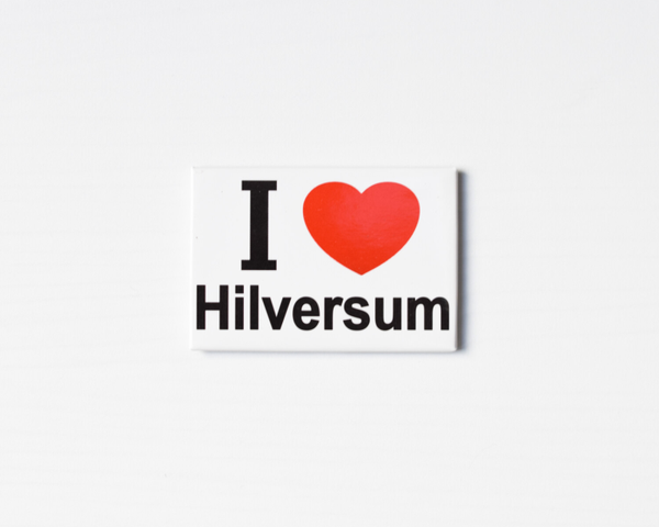 Koelkast magneet    I Love Hilversum