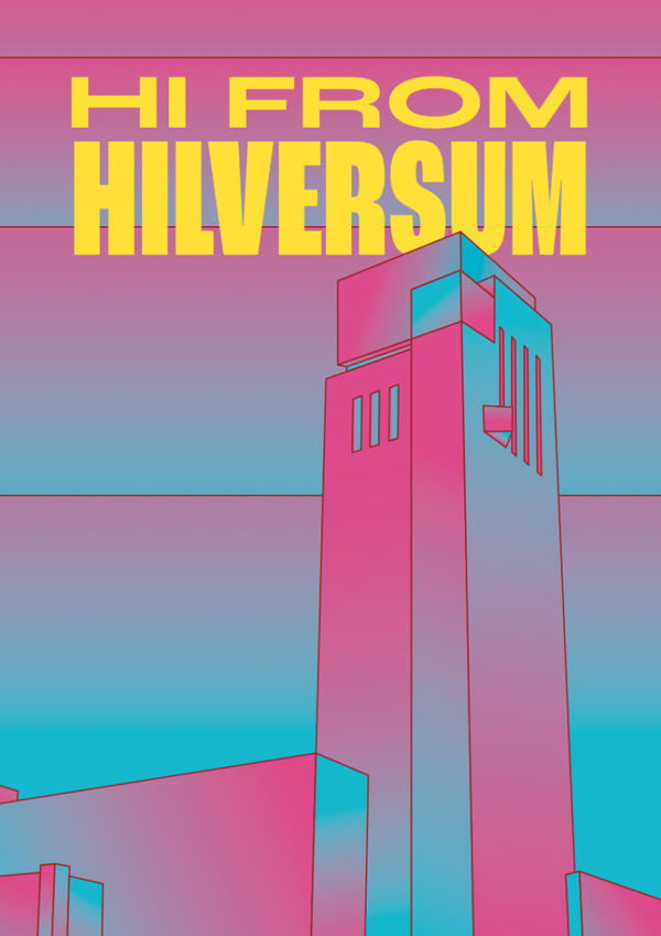 Postcard Icons Hilversum