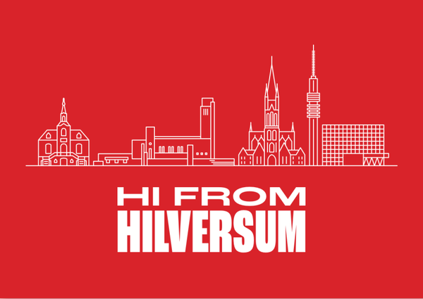 Postcard Skyline Hilversum