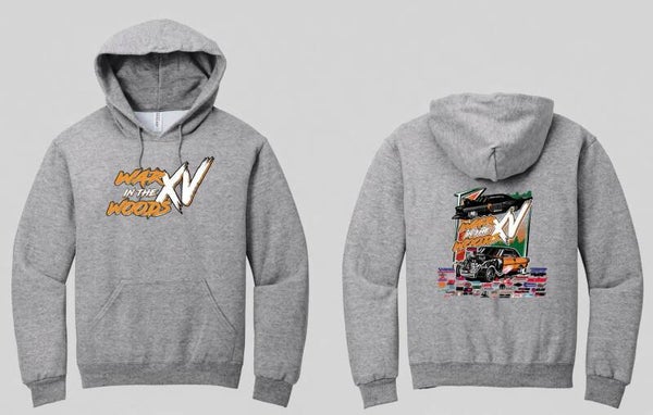 WAR IN THE WOODS XV HOODIES