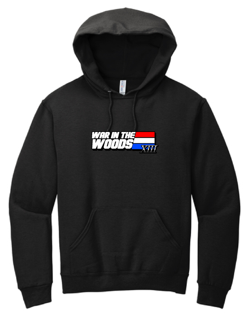 WAR IN THE WOODS XIII BLACK HOODIES