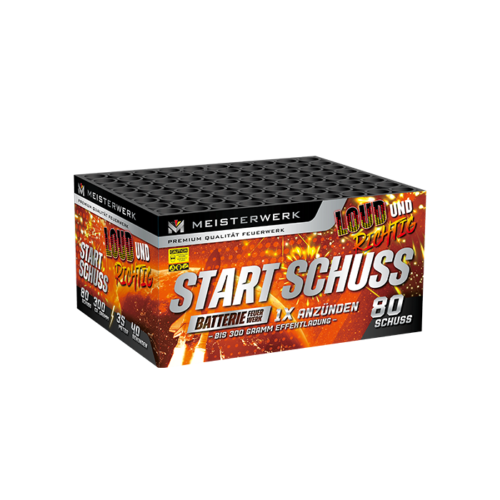 STARTSCHUSS 80 SCHUSS
