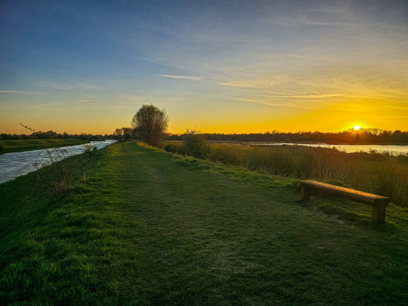 Sunset Deeping St James Lincolnshire