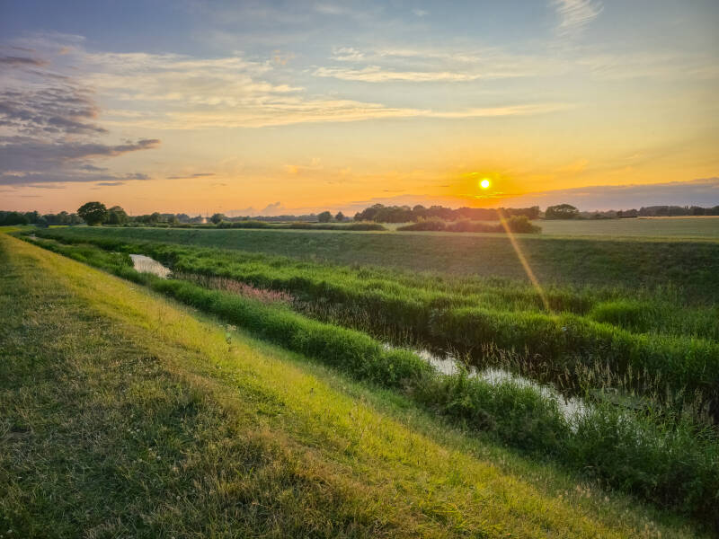 The Maxey Cut Maxey Cambridgeshire