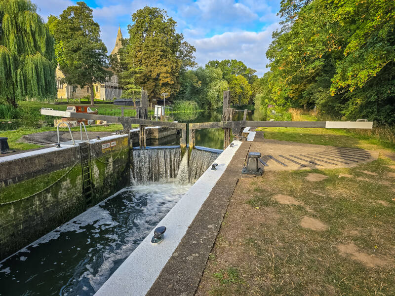 Water Newton Lock Cambridgeshire
