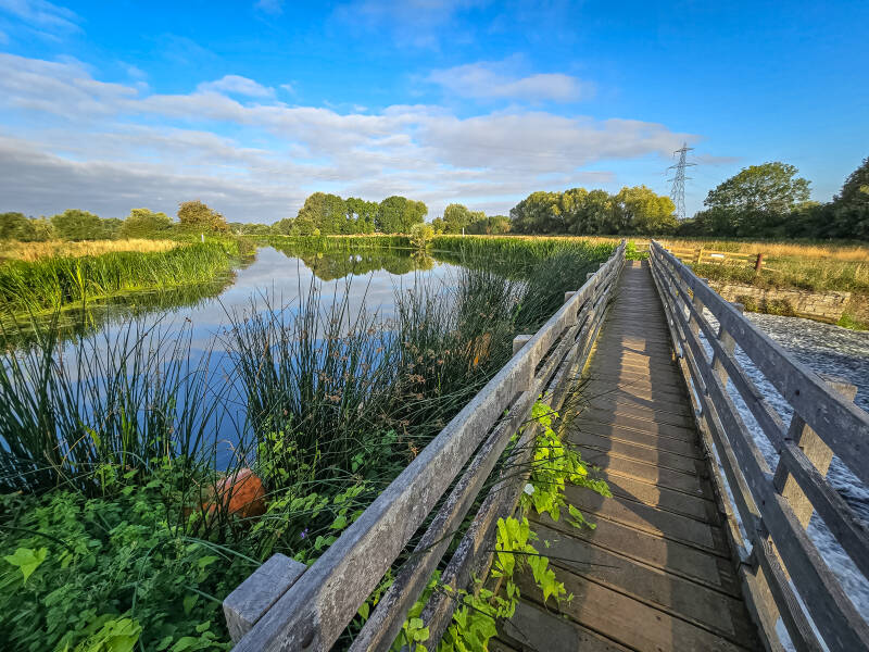 River Nene Water Newton Cambridgedhire