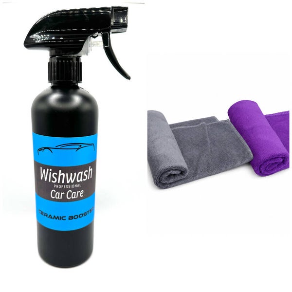 Ceramic Booster + Dual Core Polish Cloth