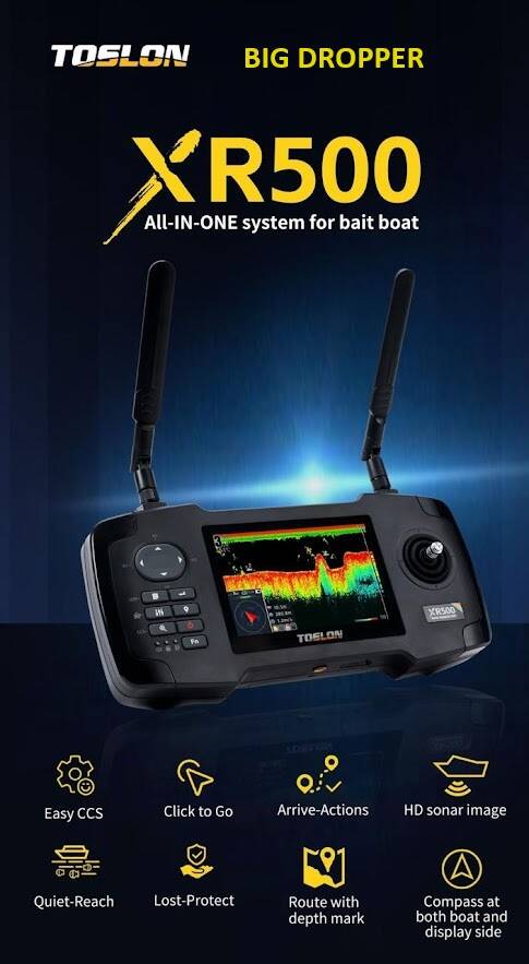 XR310,Toslon XR500,XR500 autopilot. Carp Pilot pro,onderwatercamera,Ultimate Stealth Cam Dubbele,Toslon,TF520,Ultimate Stealth cam,voerboten,baitboats,visvinder,fishfinder,visvinders,Toslon TF740,karper,Raymarine pro5,3DCarps ,voerboot,xr500