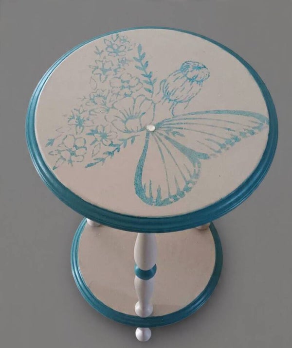 Table d'appoint en bois avec Elfe