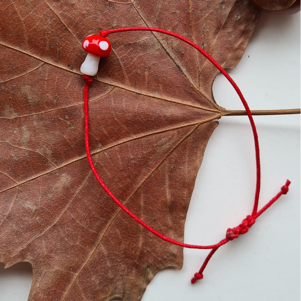 Armband paddestoel